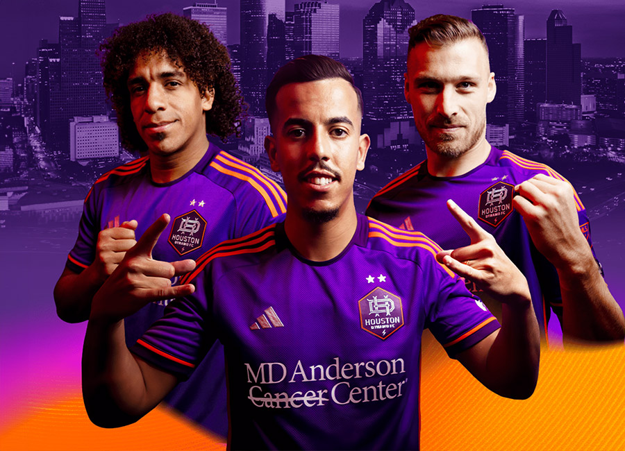Houston Dynamo 2024-25 Adidas Away Kit