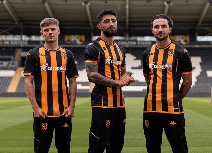 Hull City 2023-24 Kappa Home Kit