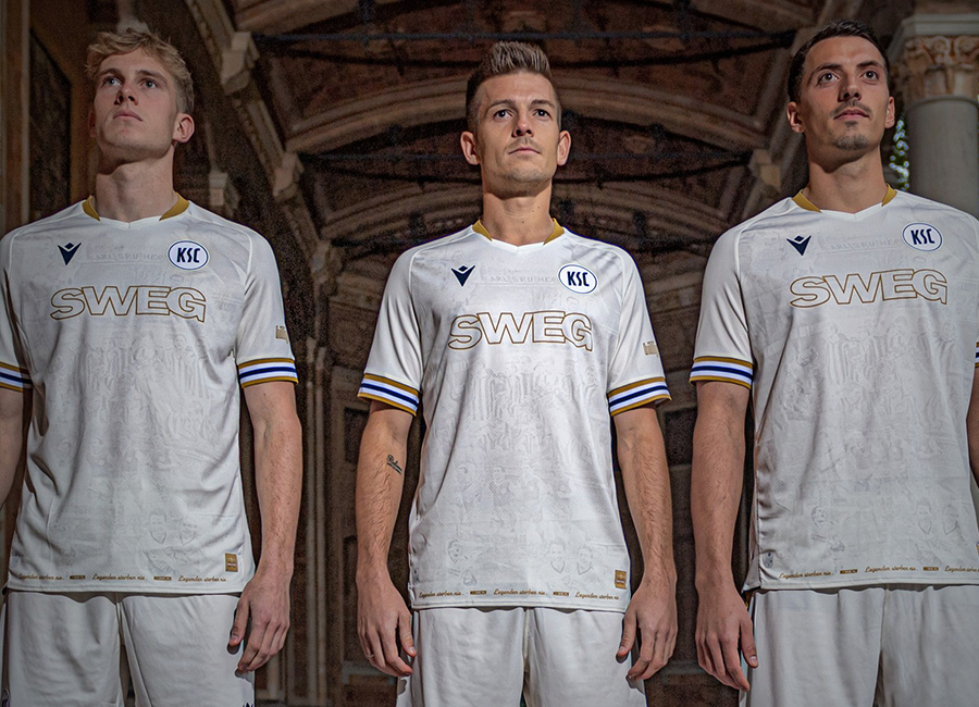 Karlsruher SC 2024 Macron 130th Anniversary Shirt