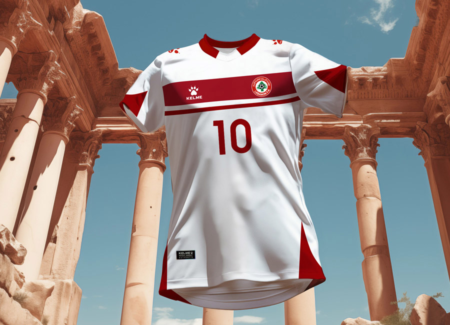 Lebanon 2024-25 Kelme Home and Away Kits