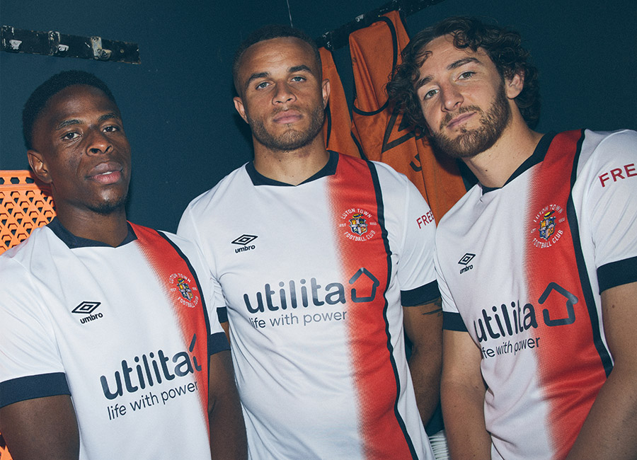 Luton Town 2023-24 Umbro Away Kit