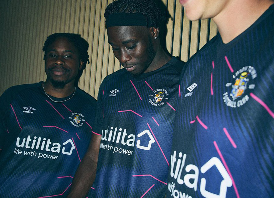 Luton Town 2023-24 Umbro Third Kit