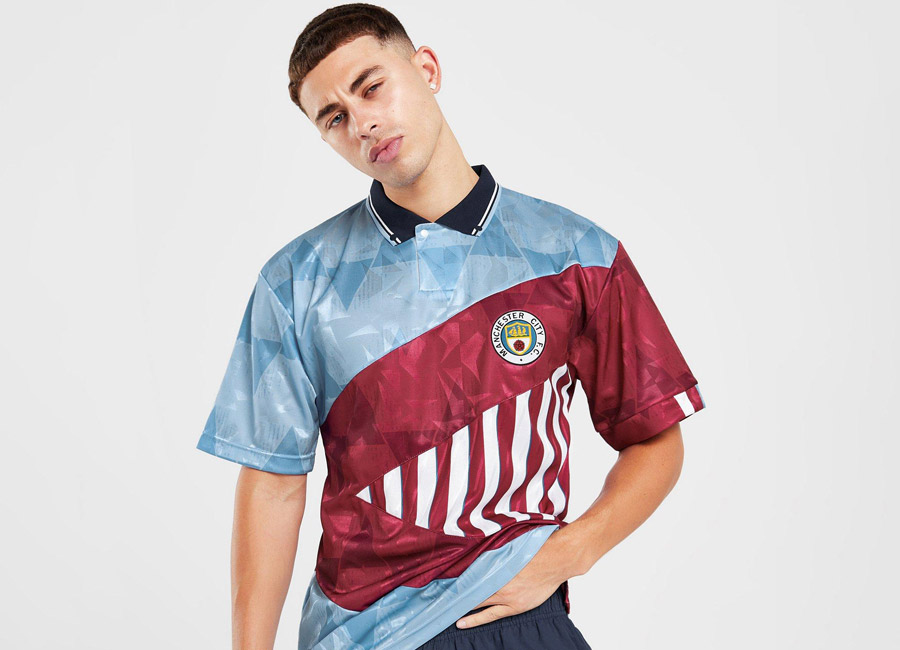 Manchester City 1990 Mash Up Shirt