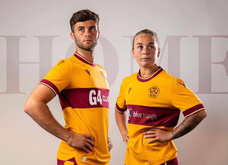 Motherwell 2023-24 Macron Home Kit