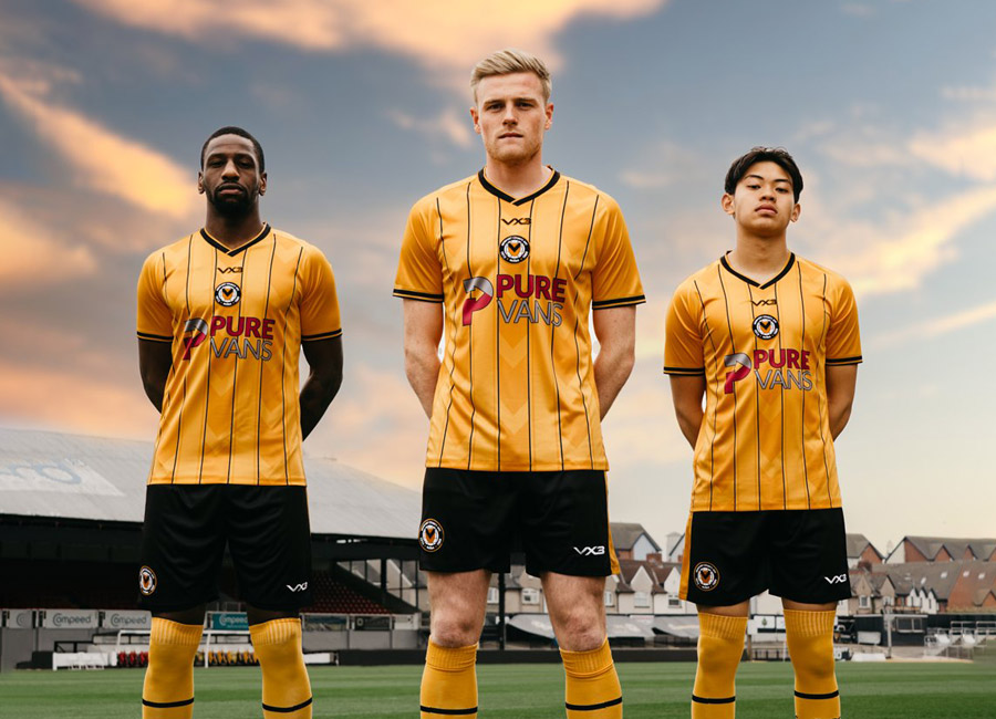 Newport County 2023-24 VX3 Home Kit