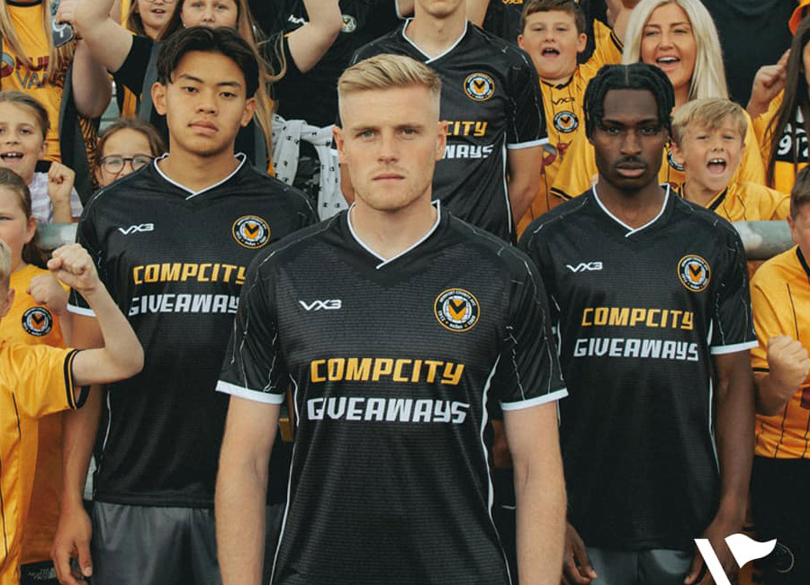 Newport County 2023-24 VX3 Third Kit