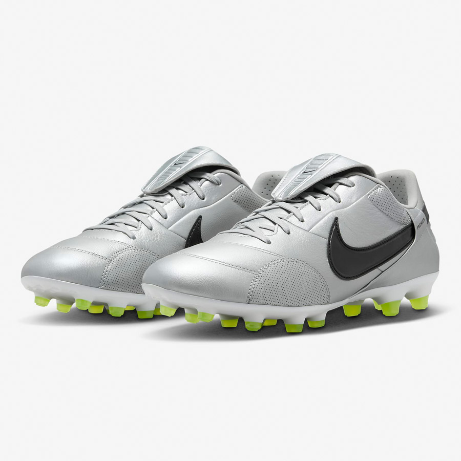 Nike Premier 3 - Metallic Silver / Volt / Black