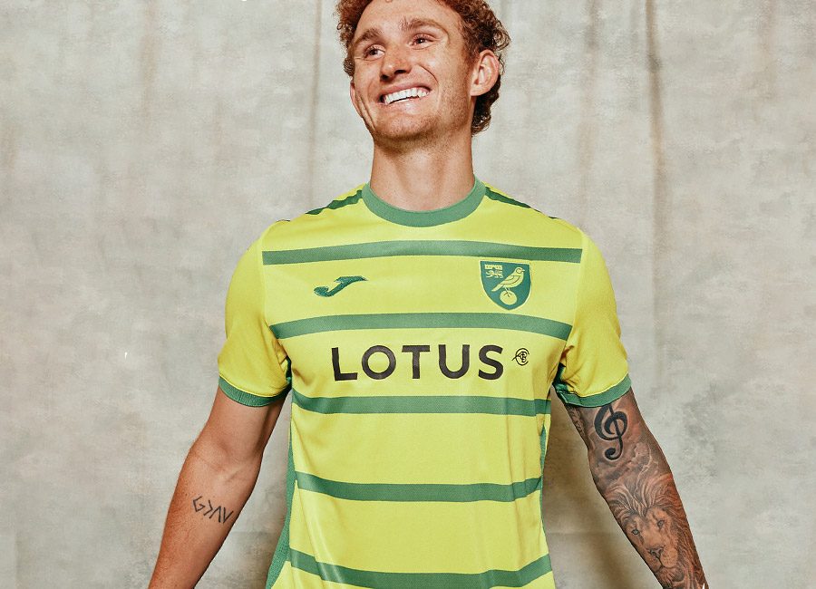 Norwich City 2023-24 Joma Home Kit