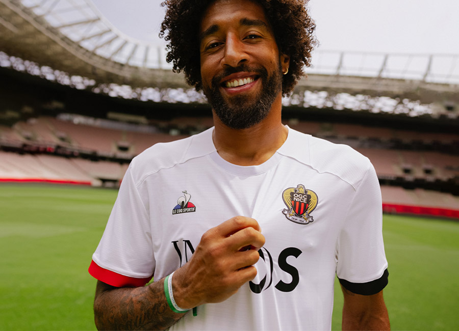 OGC Nice 2023-24 Le Coq Sportif Away Kit