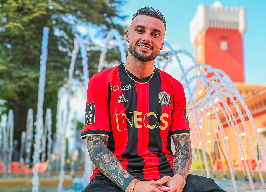 OGC Nice 24/25 Le Coq Sportif Home Kit