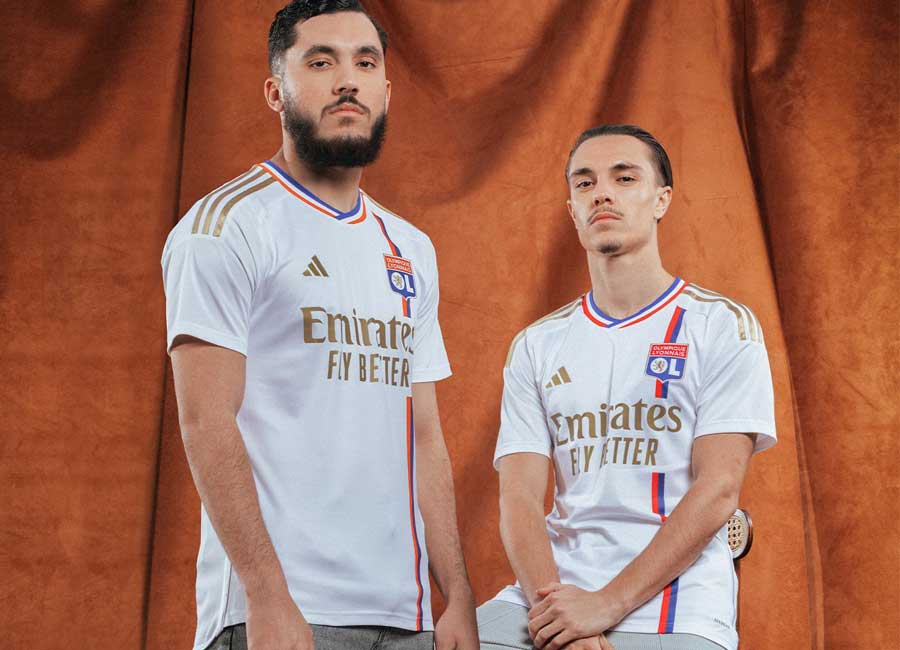 Olympique Lyonnais 2023-24 Adidas Home Kit