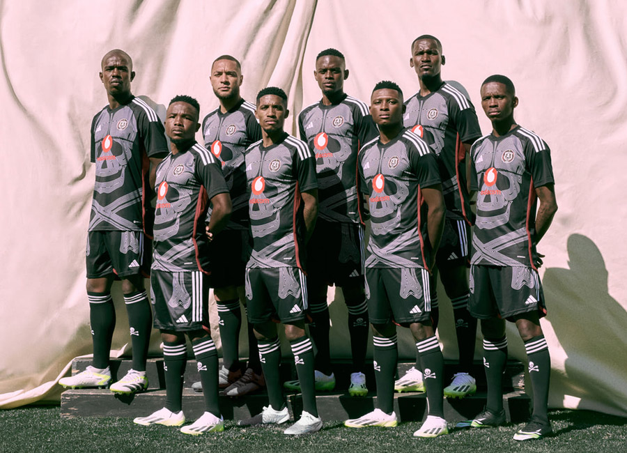 Orlando Pirates 2023-24 Adidas Home and Away Kits