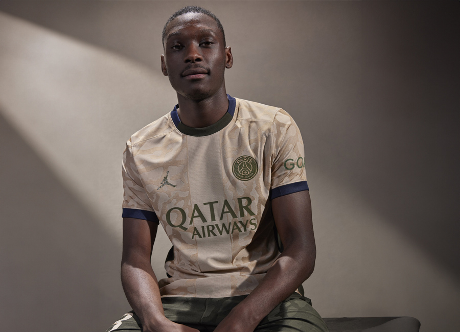 Paris Saint-Germain 2023-24 Jordan Fourth Kit