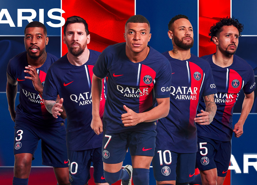 Paris Saint-Germain 2023-24 Nike Home Kit