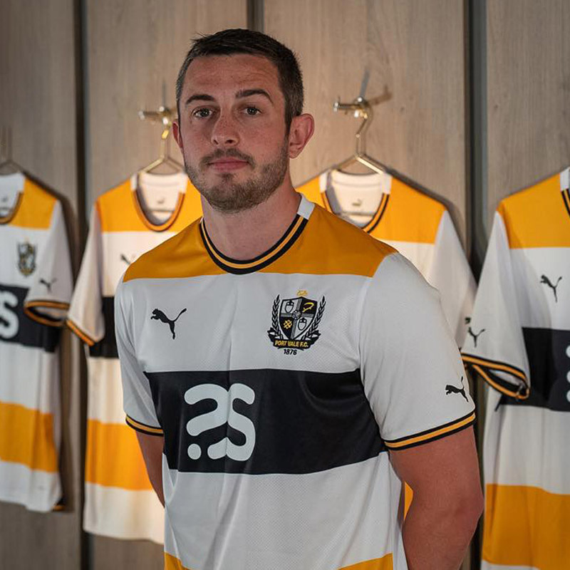 Port Vale 2023-24 Puma Home Kit