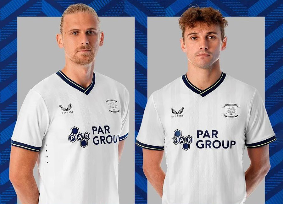 Preston North End 2023-24 Castore Home Kit