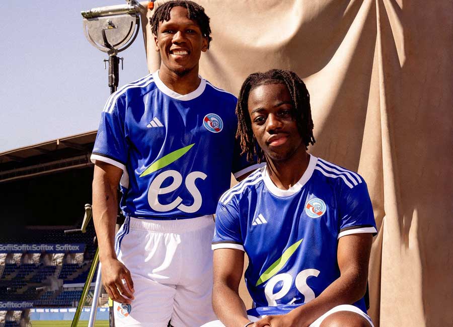 RC Strasbourg 2023-24 Adidas Home Kit