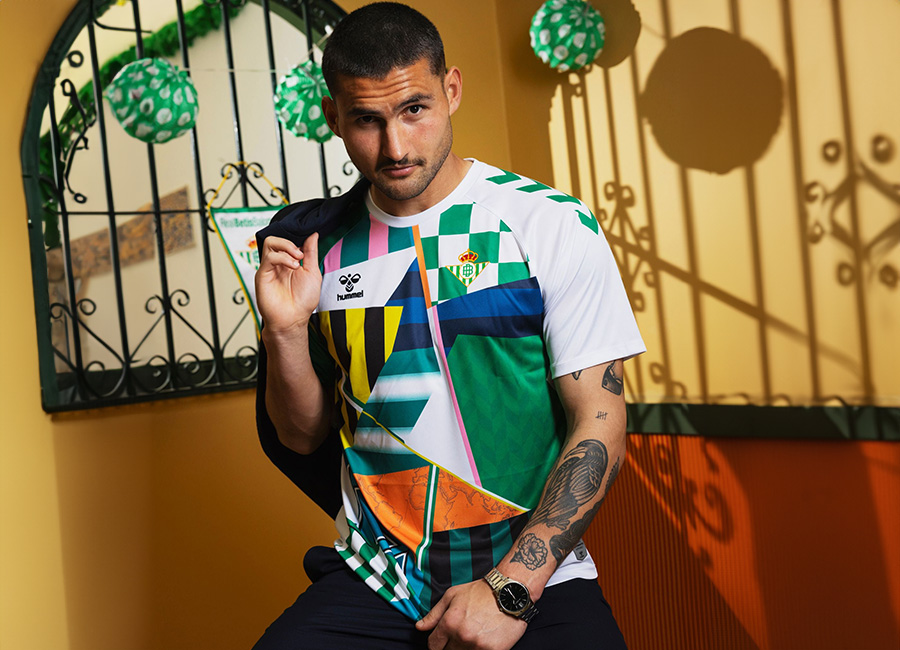 Real Betis 2024 Hummel Fiestas De Primavera Pre-match Shirt