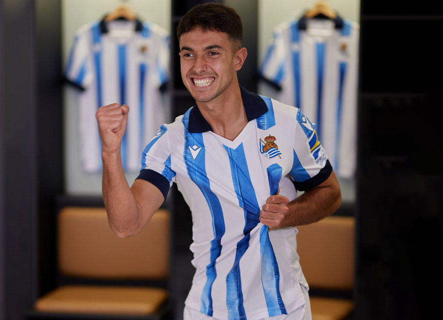  Real Sociedad 2023-24 Macron Home Kit