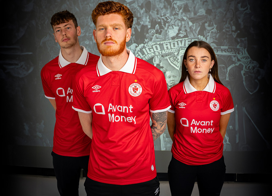 Sligo Rovers 2025 Umbro Home Kit