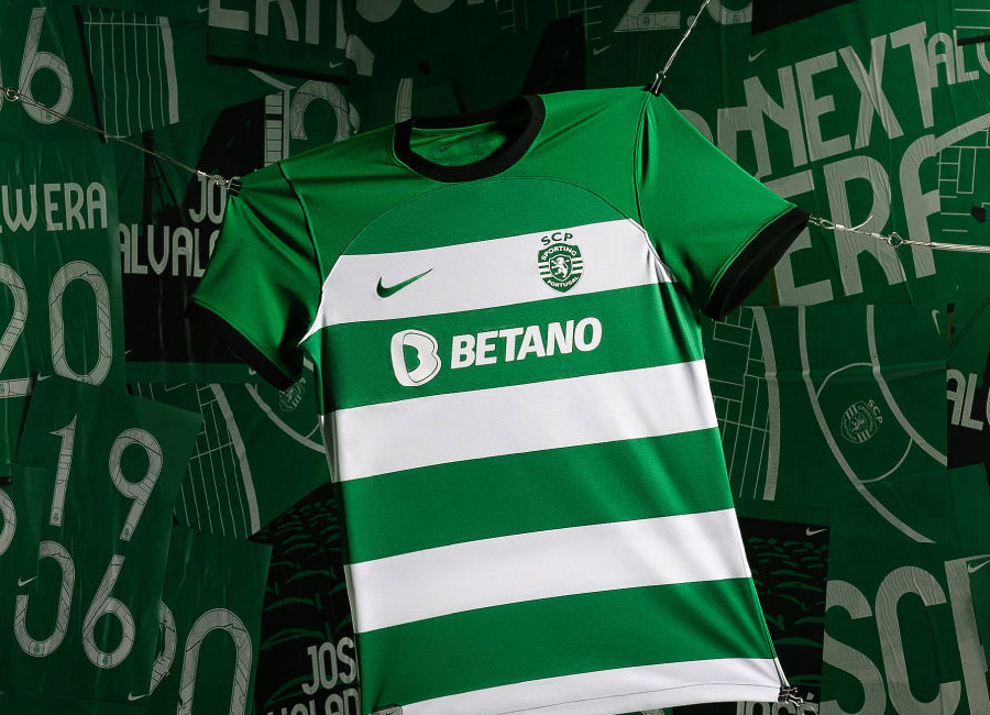 Sporting Lisbon 2023-24 Nike Home Kit