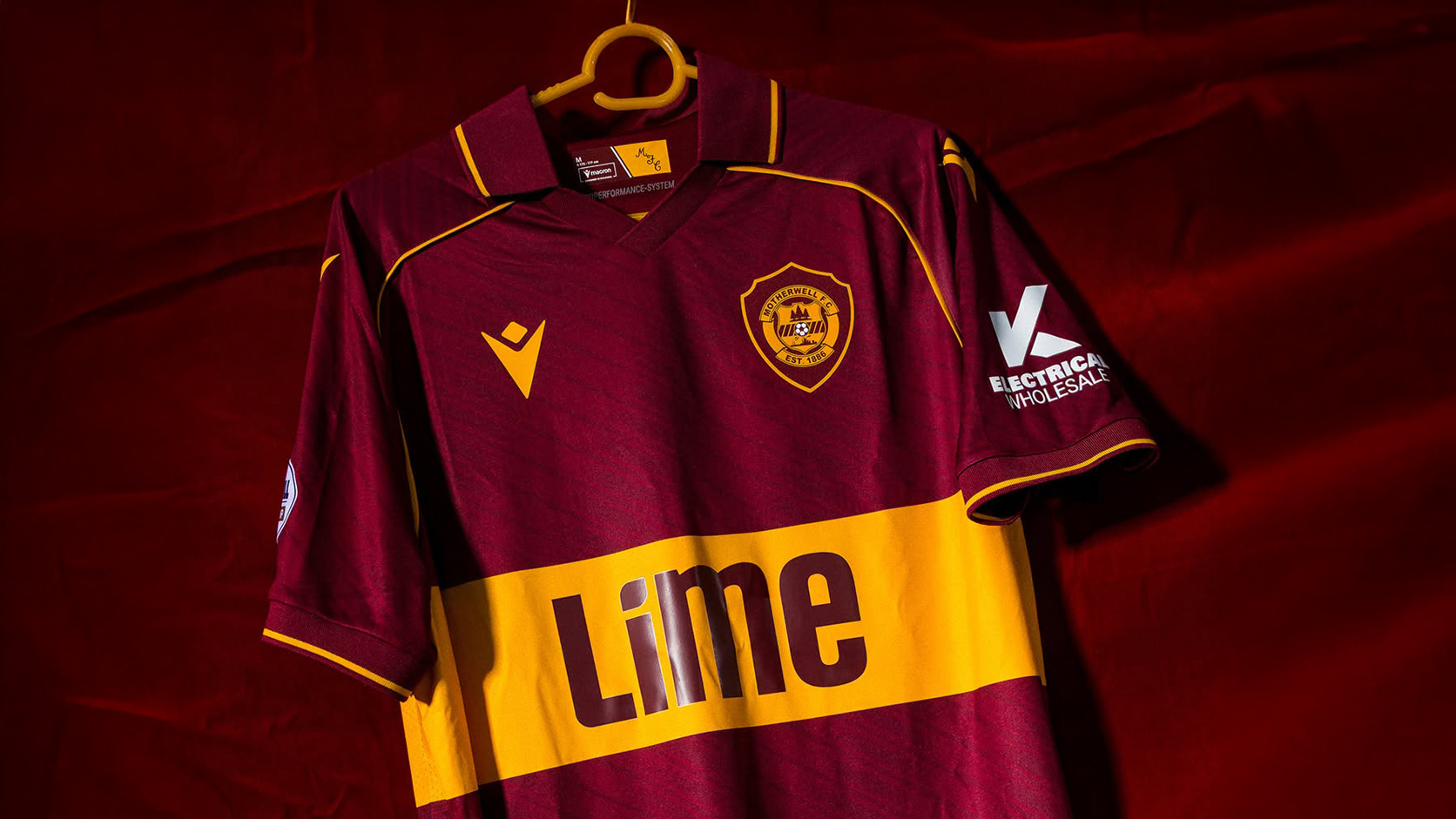 Motherwell 26/27 Macron Away Kit