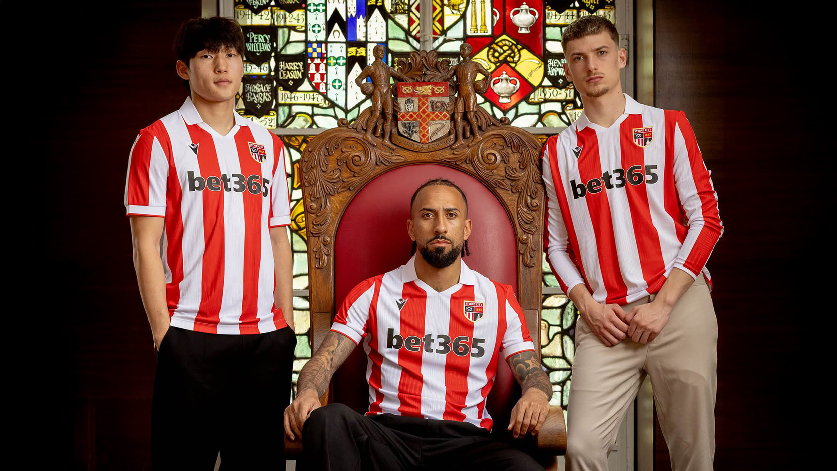 Stoke City 26/27 Macron Home Kit