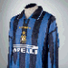 A BLUE AND BLACK 1996-97 INTER MILAN UEFA CUP FINAL SHIRT A BLUE AND BLACK 1996-97 INTER MILAN UEFA CUP FINAL SHIRT