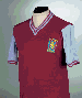 A CLARET AND BLUE 59-60 ASTON VILLA SHORT-SLEEVED SHIRT A CLARET AND BLUE 59-60 ASTON VILLA SHORT-SLEEVED SHIRT