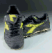 A PAIR OF BLACK AND GREEN DIADORA FOOTBALL BOOTS A PAIR OF BLACK AND GREEN DIADORA FOOTBALL BOOTS