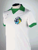 A WHITE AND GREEN COSMOS SHORT-SLEEVED SHIRT A WHITE AND GREEN COSMOS SHORT-SLEEVED SHIRT