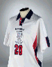 A WHITE ENGLAND SHORT-SLEEVED SHIRT A WHITE ENGLAND SHORT-SLEEVED SHIRT