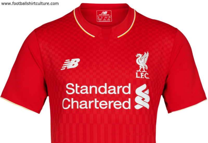 Liverpool 15/16 New Balance Home Football Shirt
