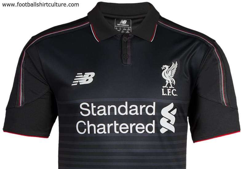 Liverpool 15/16 New Balance Third Football Shirt