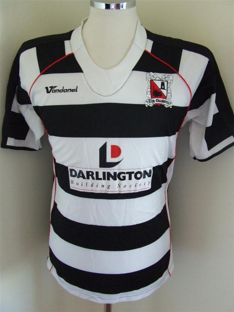 Darlington 07 08 home shirt