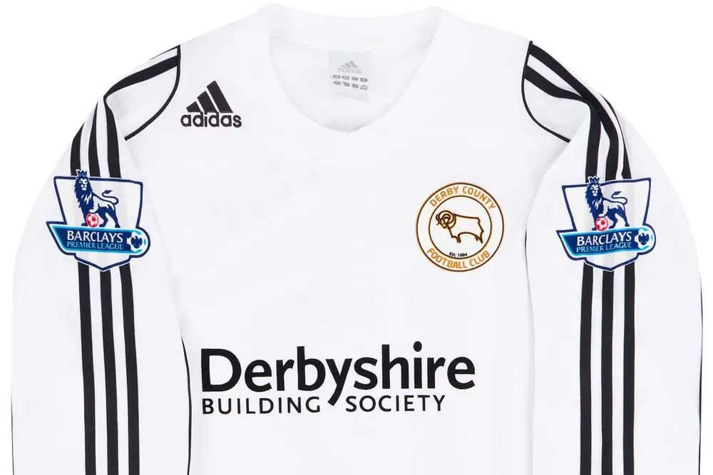 Derby County 07 08 home shirt c