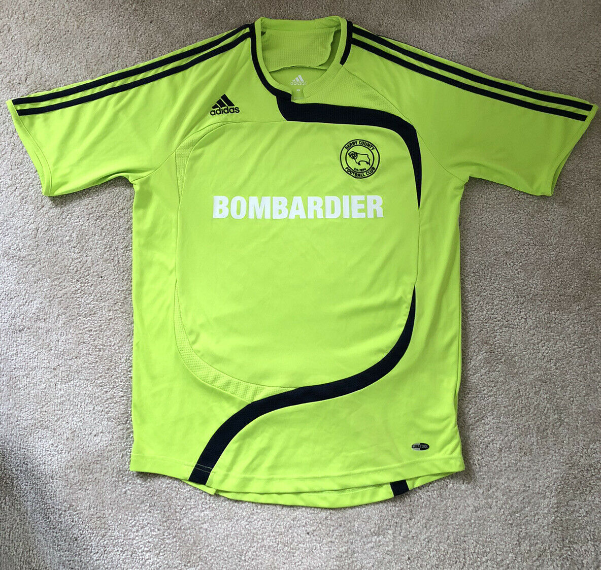 Derby County 08 09 Away shirt a