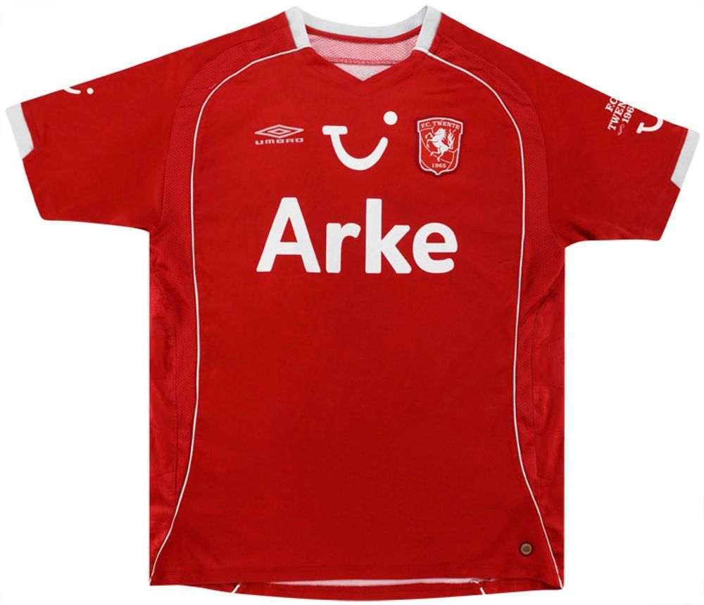 FC Twente 07 08 home away shirts a