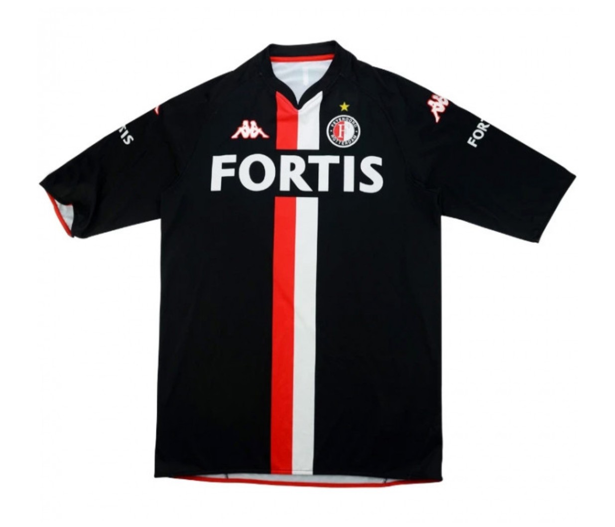 Feyenoord 07 08 home away shirts b
