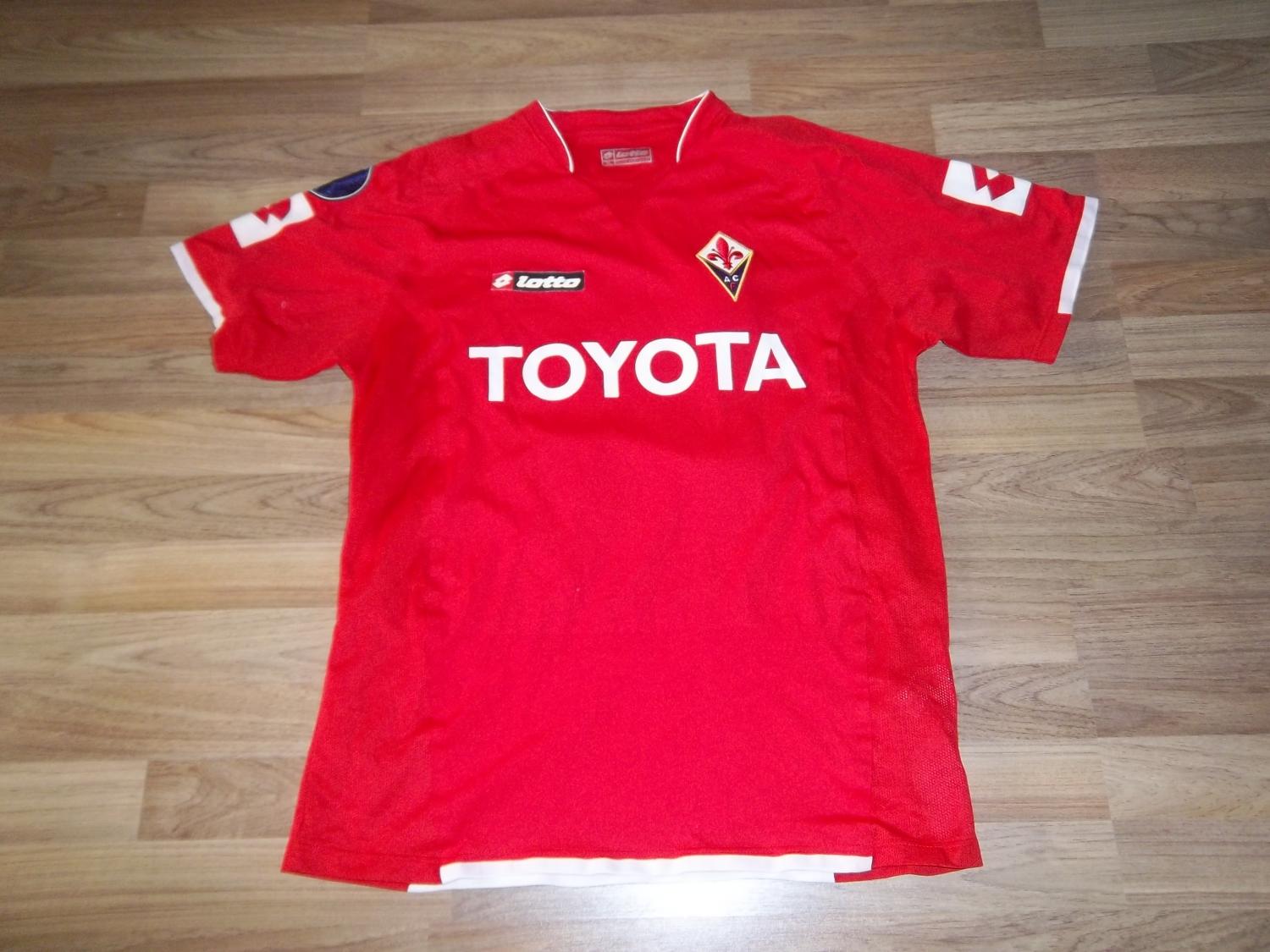 Fiorentina 07 08 home away third kits c