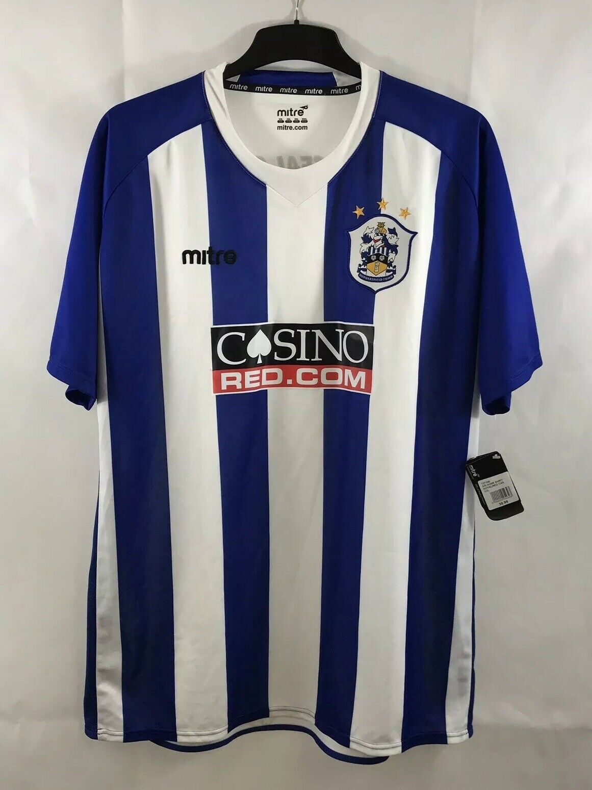 Huddersfield Town 07 08 home shirt a
