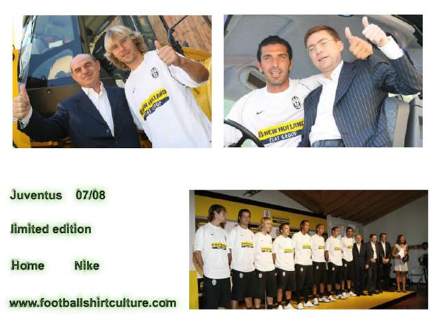 Juventus 07 08 home away kits b