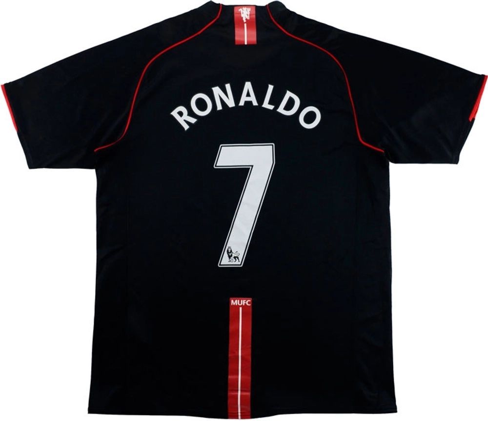 Manchester United 07 08 away shirt b