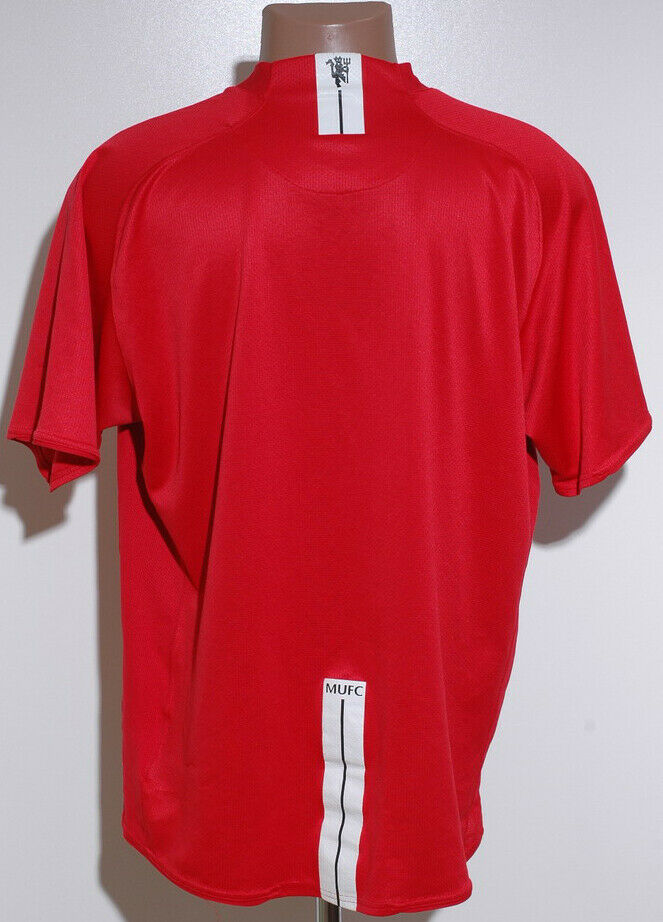 Manchester united 07 08 home shirt b