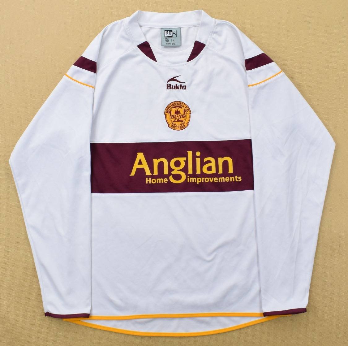 Motherwell 07 08 home away shirt c
