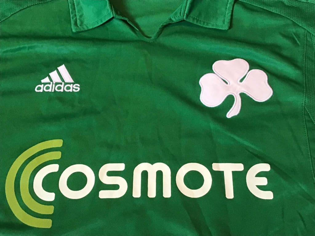 Panathinaikos Centenary 2008 Adidas shirt c