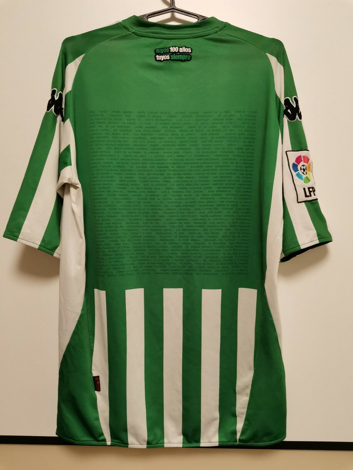 Real Betis unveil 2007 centenary kits b