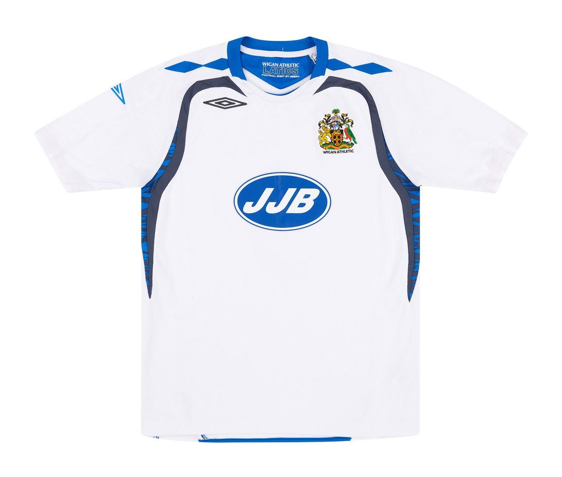 Wigan Athletic new 07 08 away shirt a