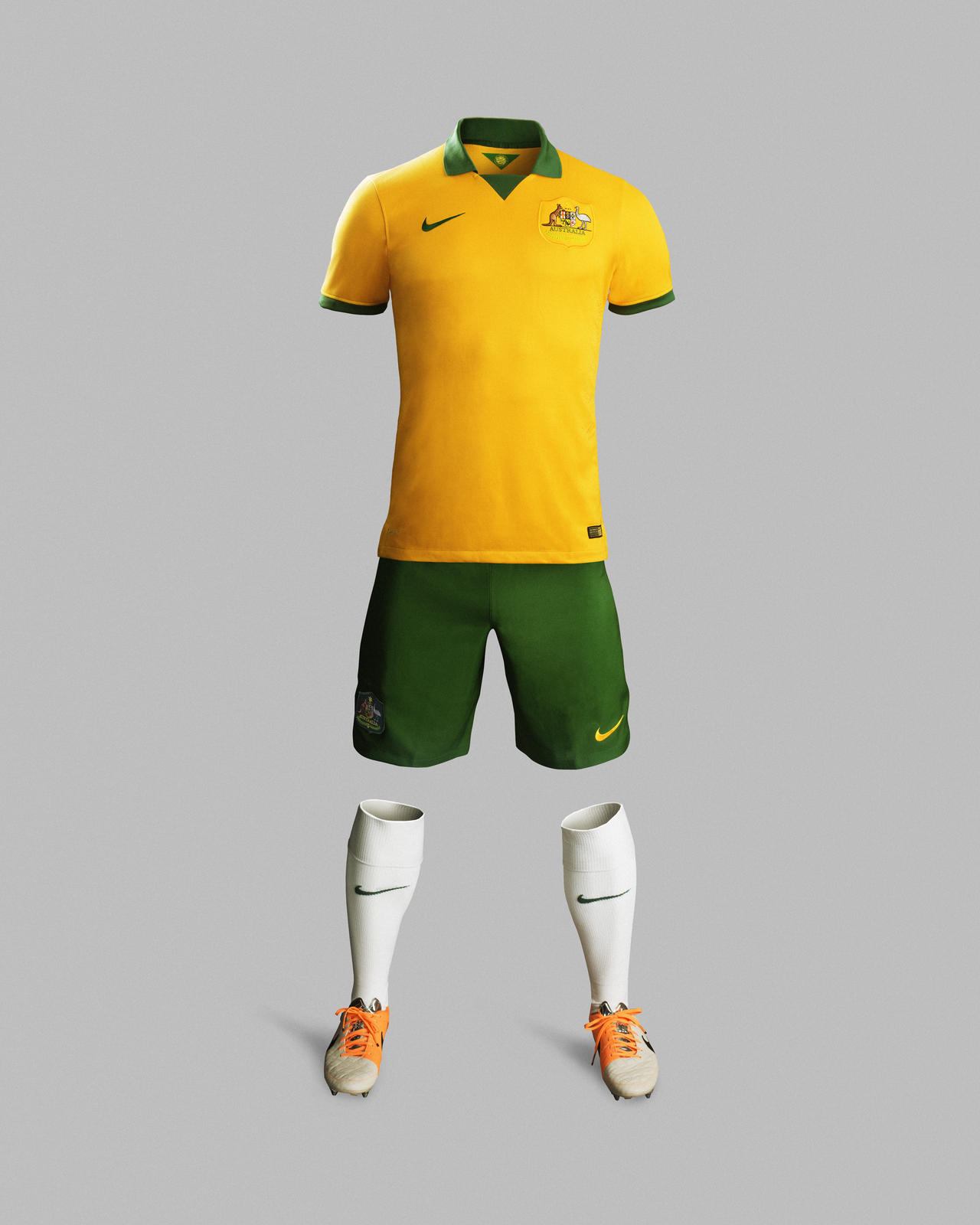 australia world cup 2014 nike home football shirt 1