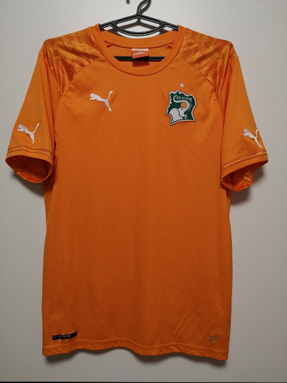 ivory coast world cup 2014 puma home football shirt a